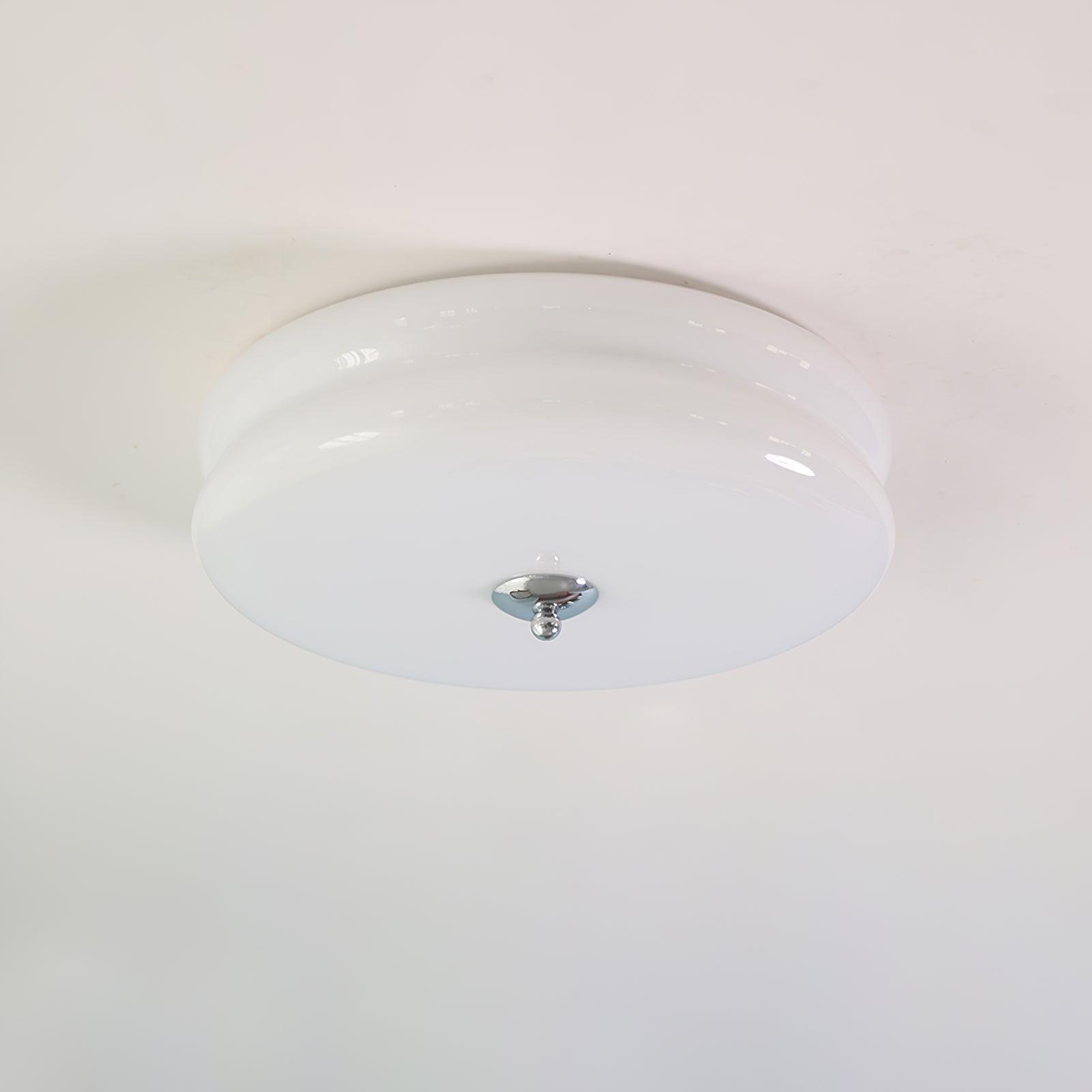 Art Deco Vintage Plafondlamp met Geïntegreerde LED – Handgemaakt voor Slaapkamer en Woonkamer 9
