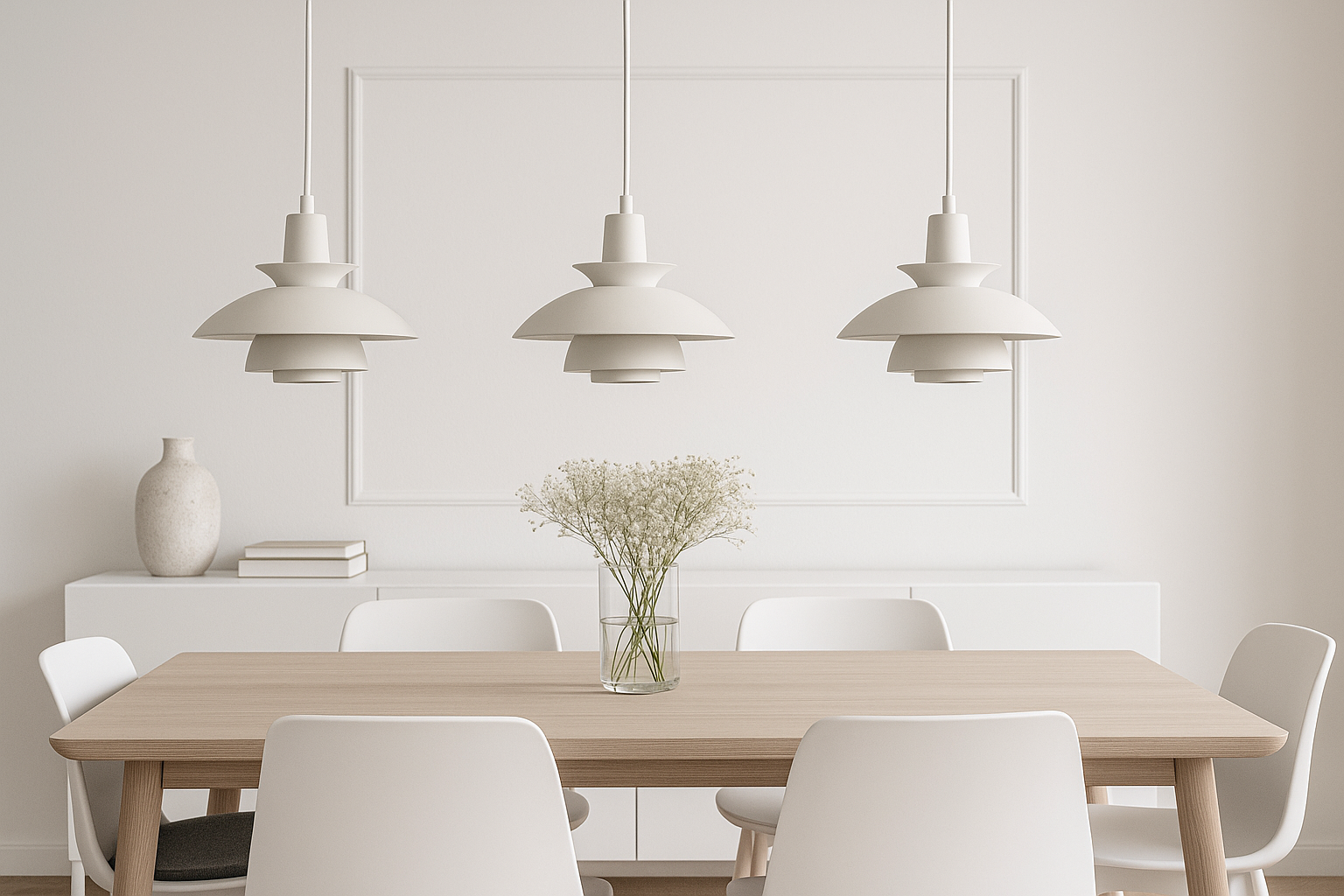 Auralie lampen eettafel