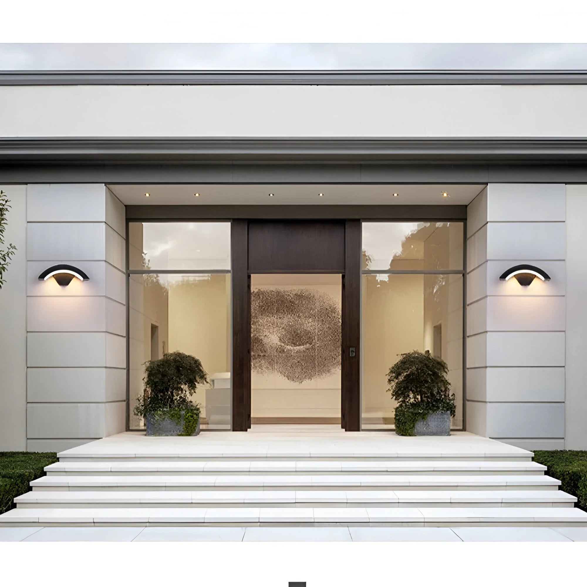 Bewegingssensor Buiten Wandlamp met Energiebesparende Functie - LED Buitenverlichting voor Tuin en Ingang 3