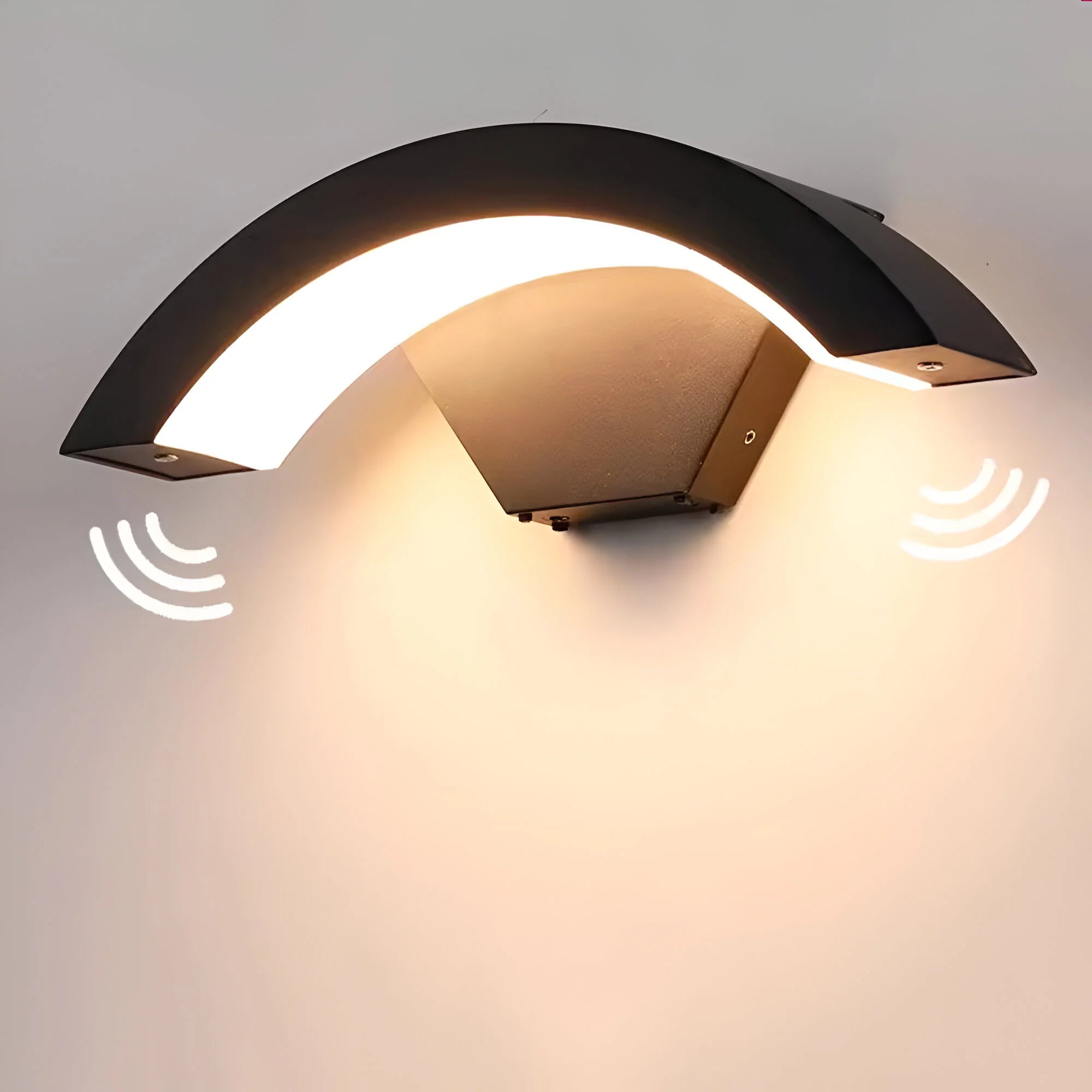 Bewegingssensor Buiten Wandlamp met Energiebesparende Functie - LED Buitenverlichting voor Tuin en Ingang 4