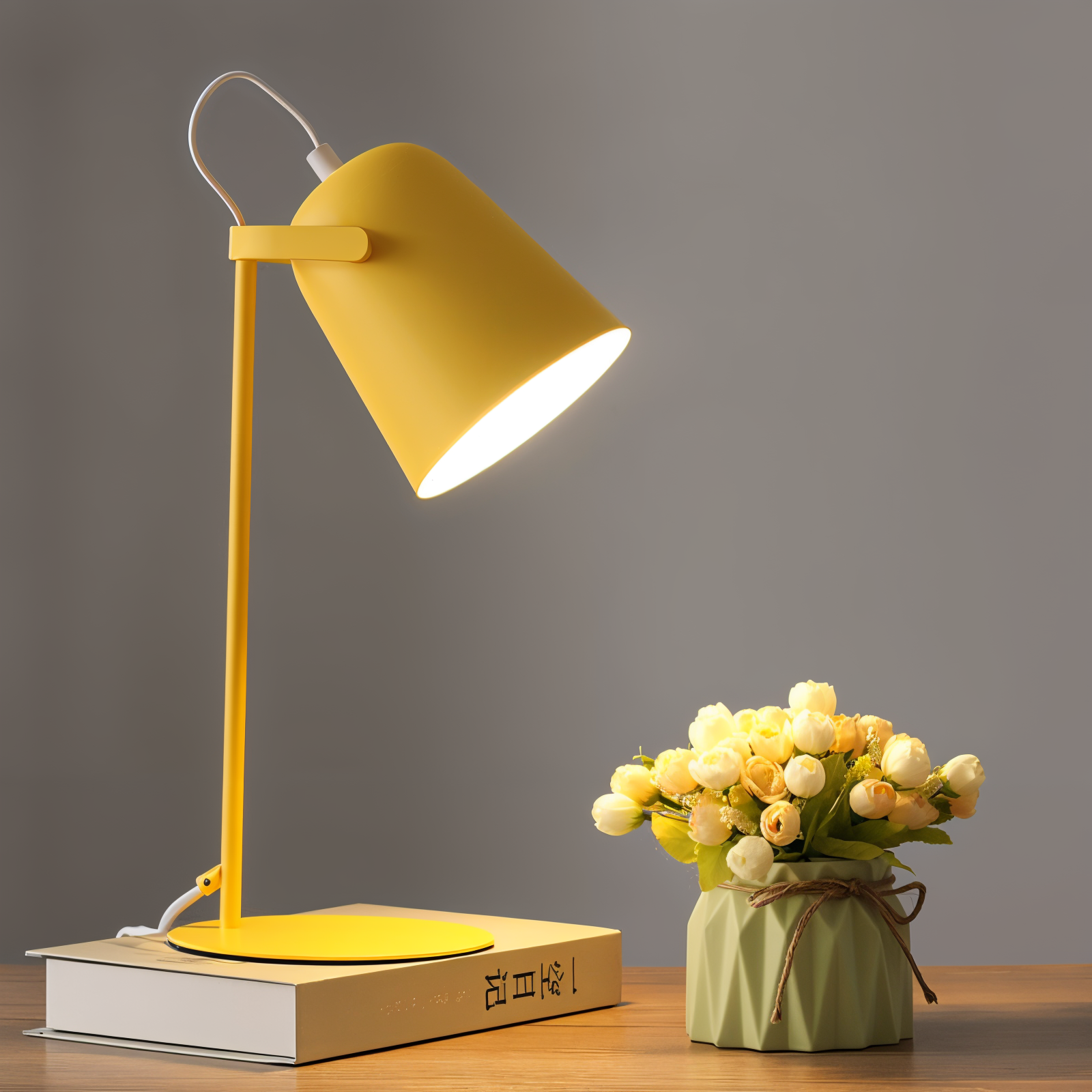 Bureaulamp LED met Verstelbare Arm en Kleurrijk Design 1