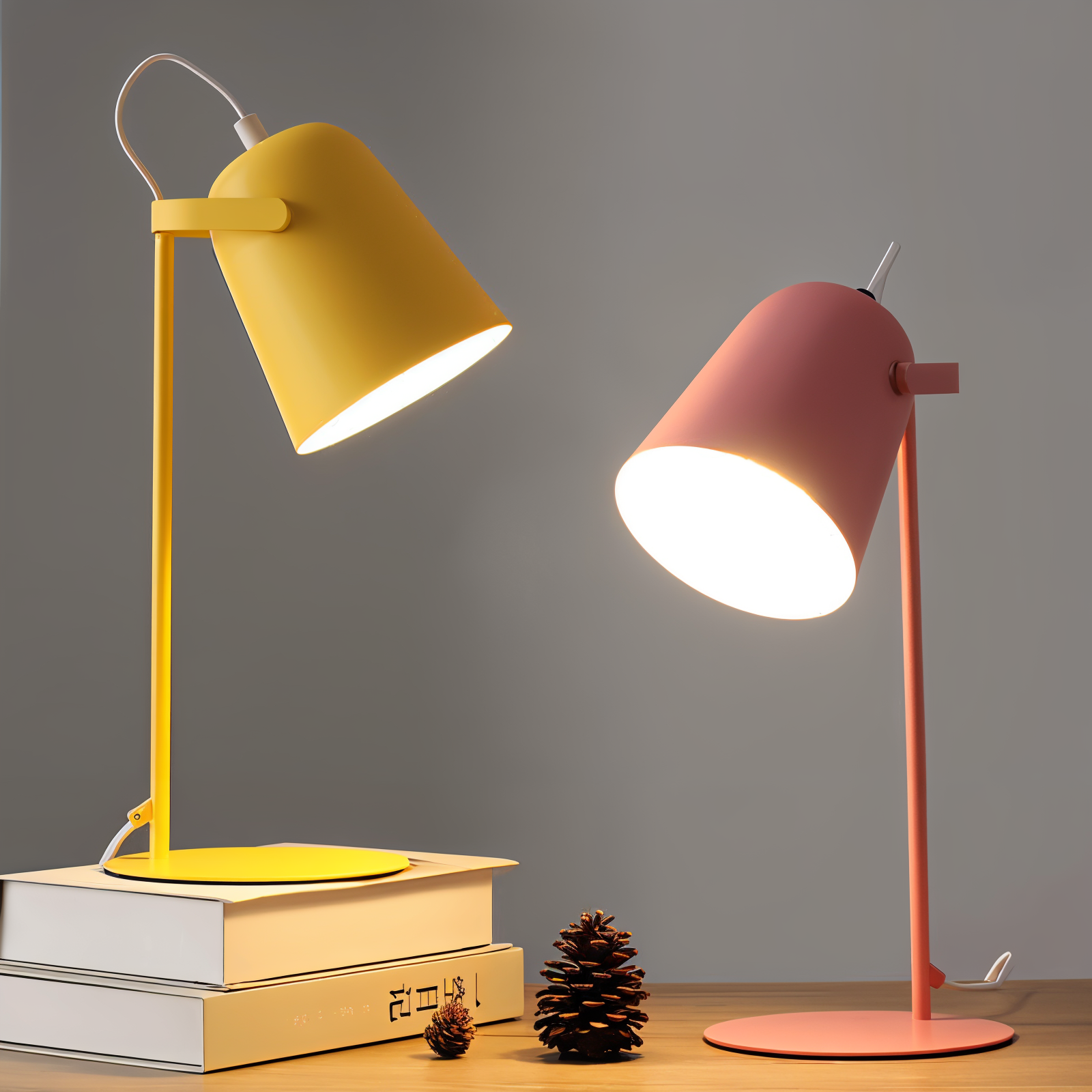 Bureaulamp LED met Verstelbare Arm en Kleurrijk Design 7