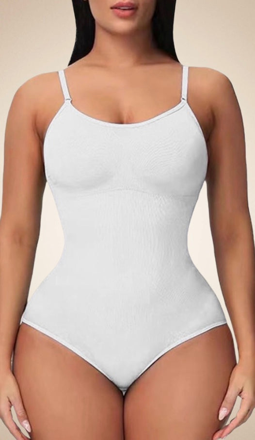 Dames Body met Ingebouwde BH Wit Auralie