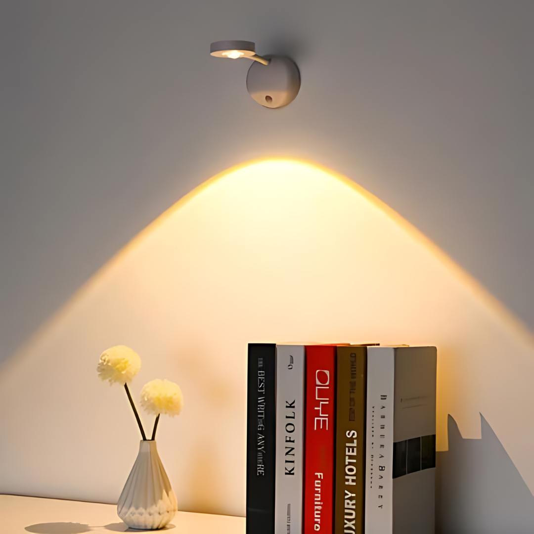 Draadloos LED-Spotlight met Bewegingssensor en 360° Verstelbare Bevestiging voor Binnen en Buiten 3