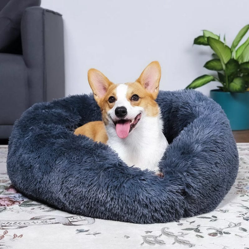 Fluffy Huisdierenbed met Verhoogde Rand en Machinewasbaar Ontwerp voor Comfort en Veiligheid 5