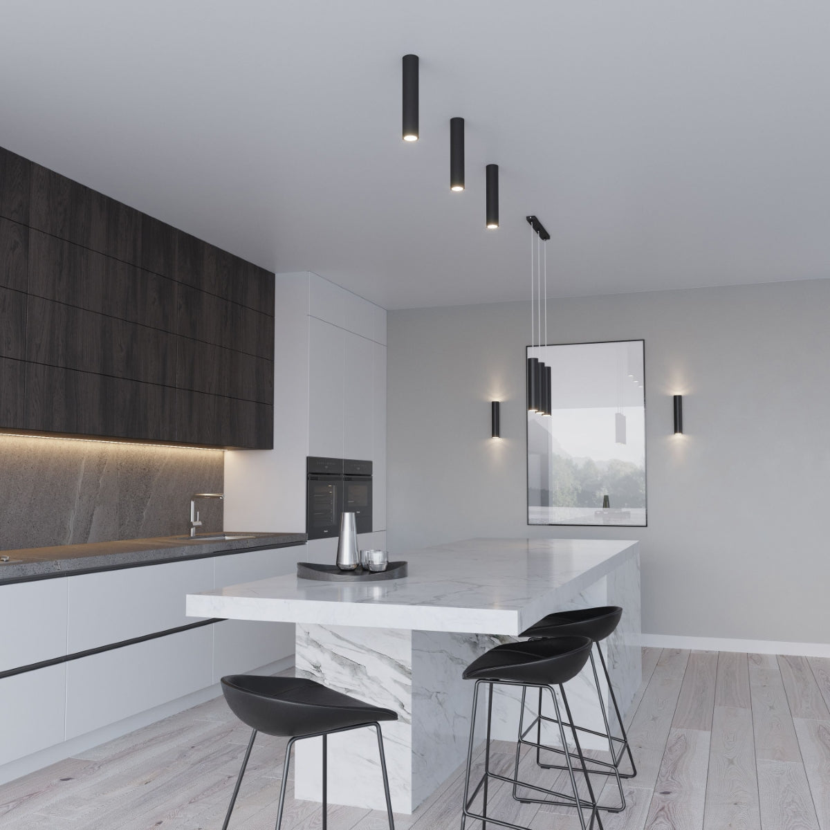 Hanglamp met Cilindervorm en Verstelbare Kabel voor Woonkamer en Eettafel 5