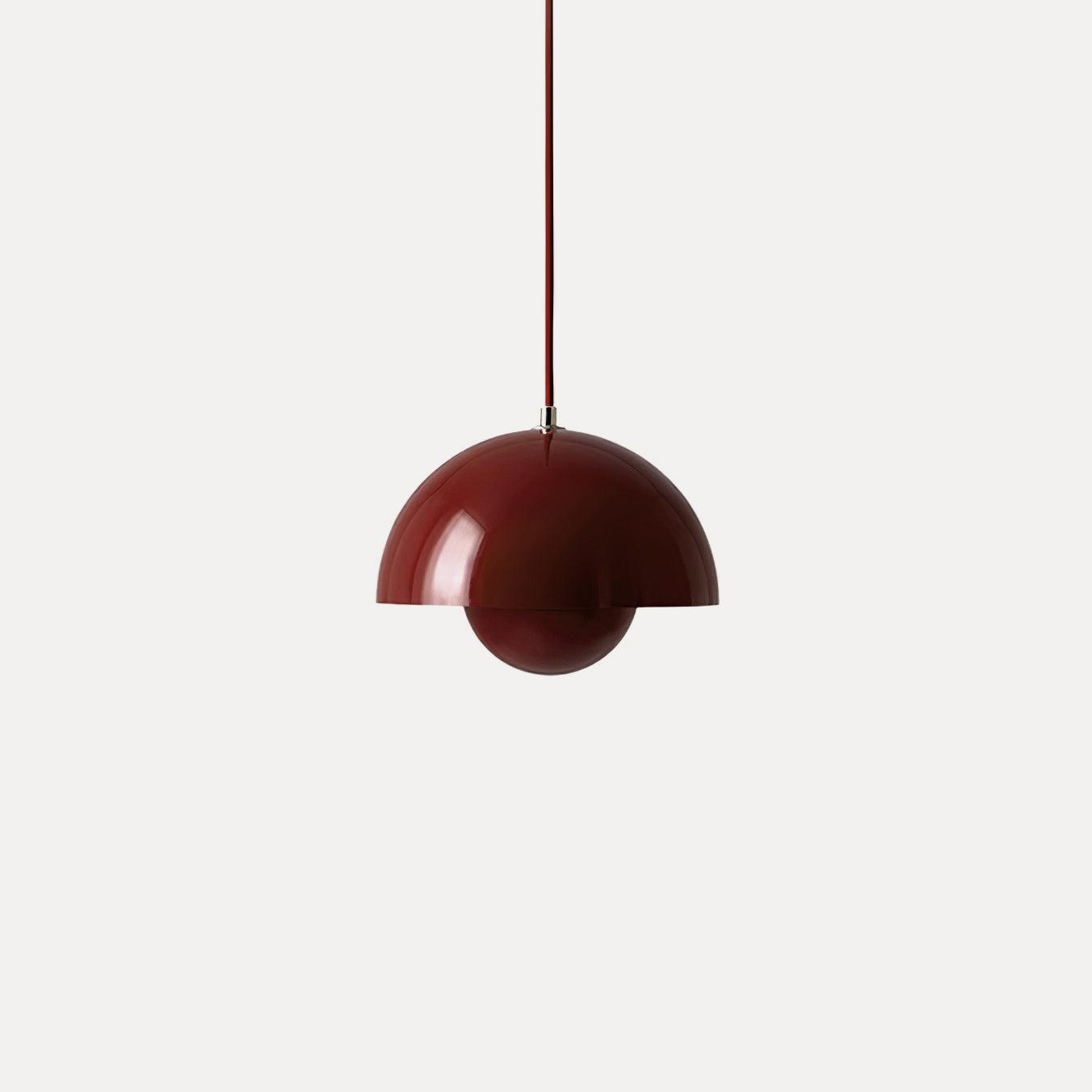 Hanglamp met Geometrische Hemisferische Tint – Stijlvolle Woonkamer Eettafel Lamp voor Binnen 26