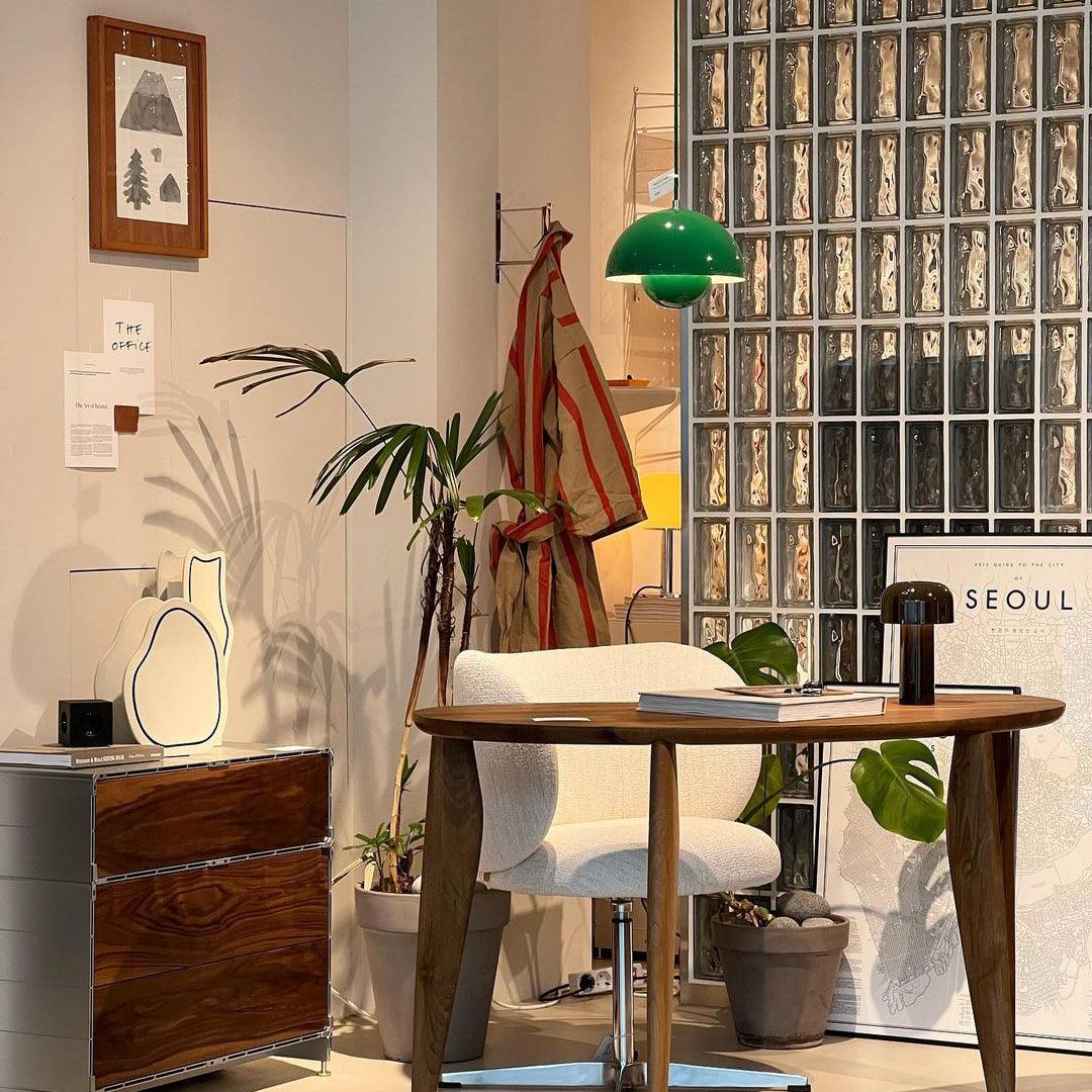 Hanglamp met Geometrische Hemisferische Tint – Stijlvolle Woonkamer Eettafel Lamp voor Binnen 4