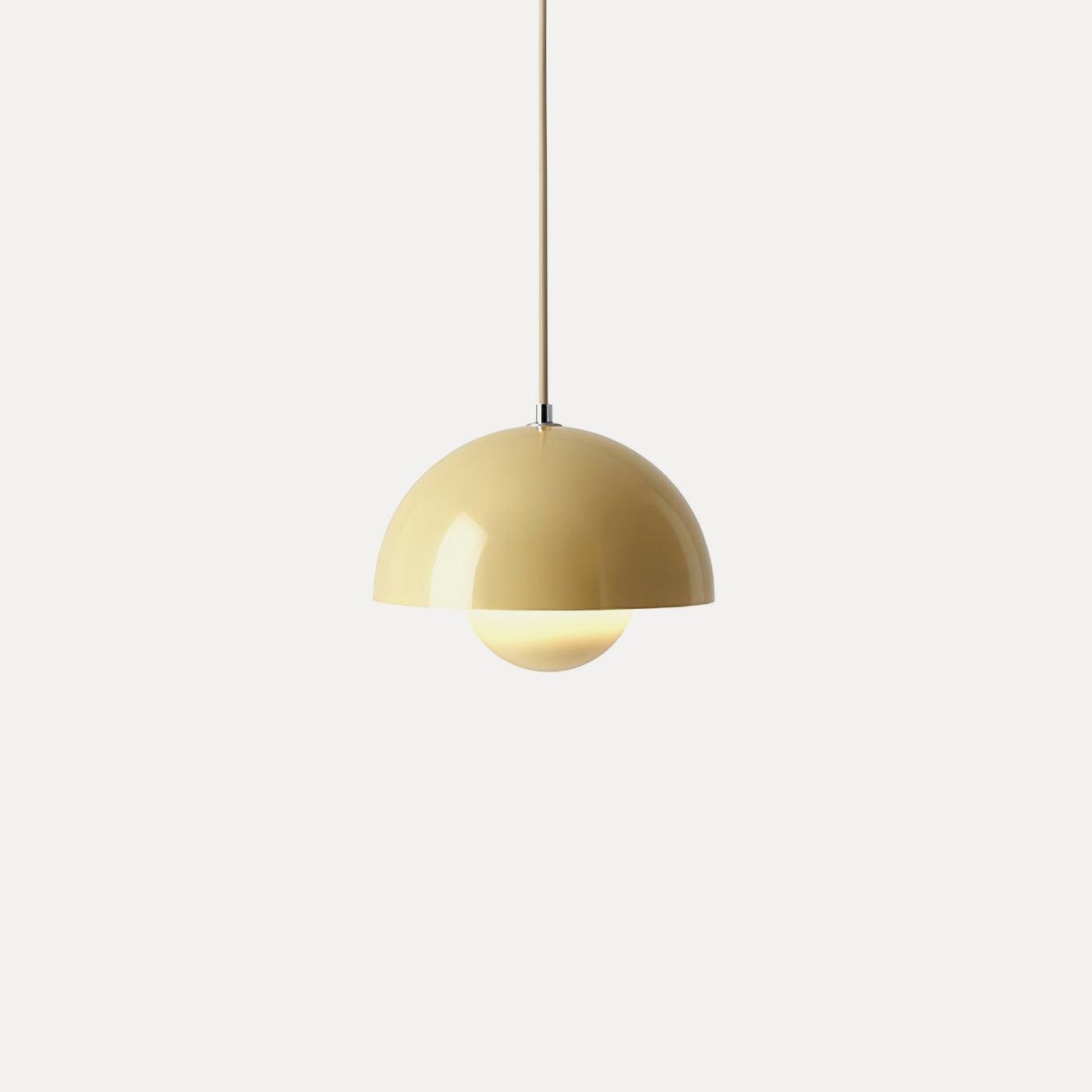Hanglamp met Geometrische Hemisferische Tint – Stijlvolle Woonkamer Eettafel Lamp voor Binnen 9