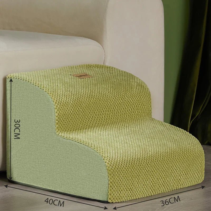 Honden Trapje van Geheugenfoam met Antislip Basis en Wasbare Hoes 0