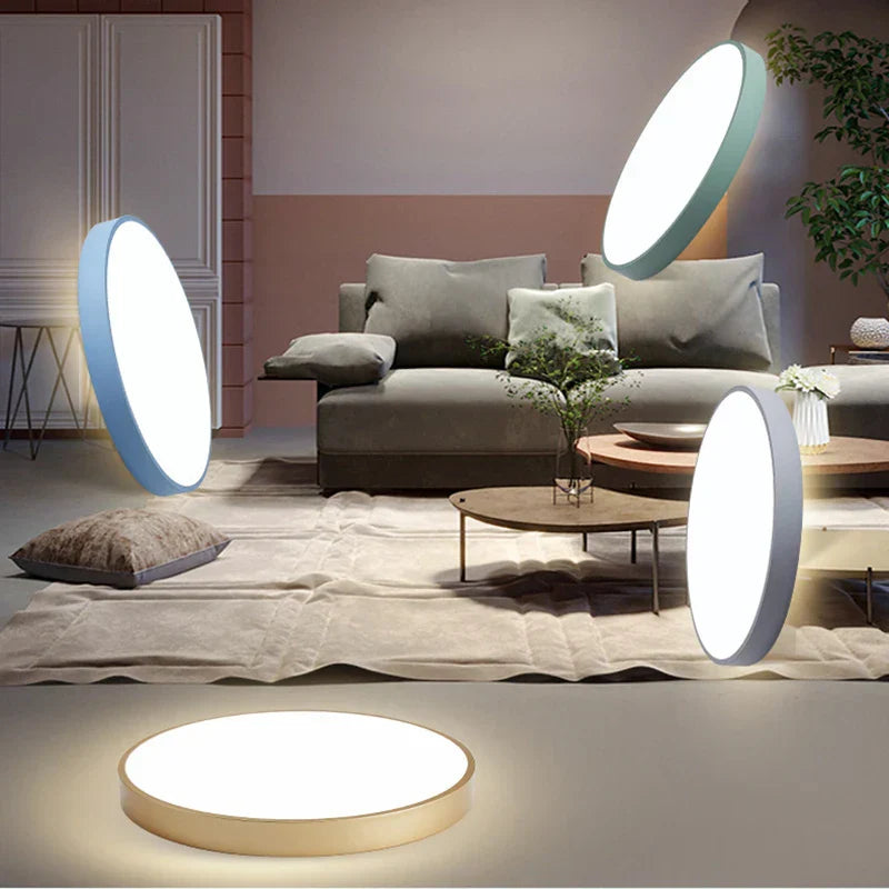 Kleurige Lamp met Multicolor Verlichting voor Sfeervolle Interieurs - Eenvoudige Installatie 1