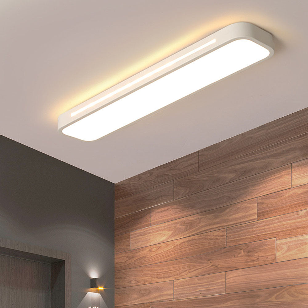 Minimalistisch Lineair LED Plafondlicht met Aanpasbare Maten en Warm Witte Verlichting 11