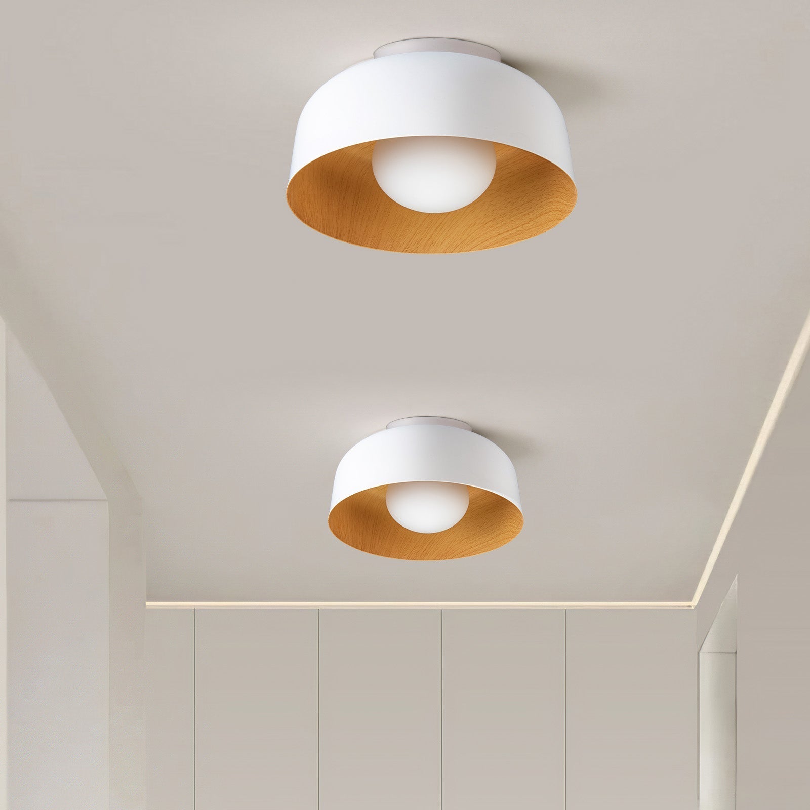 Minimalistische Plafondlamp Zwart met G9 Fitting – Elegante LED Plafonnière voor Slaapkamer en Eetkamer 2