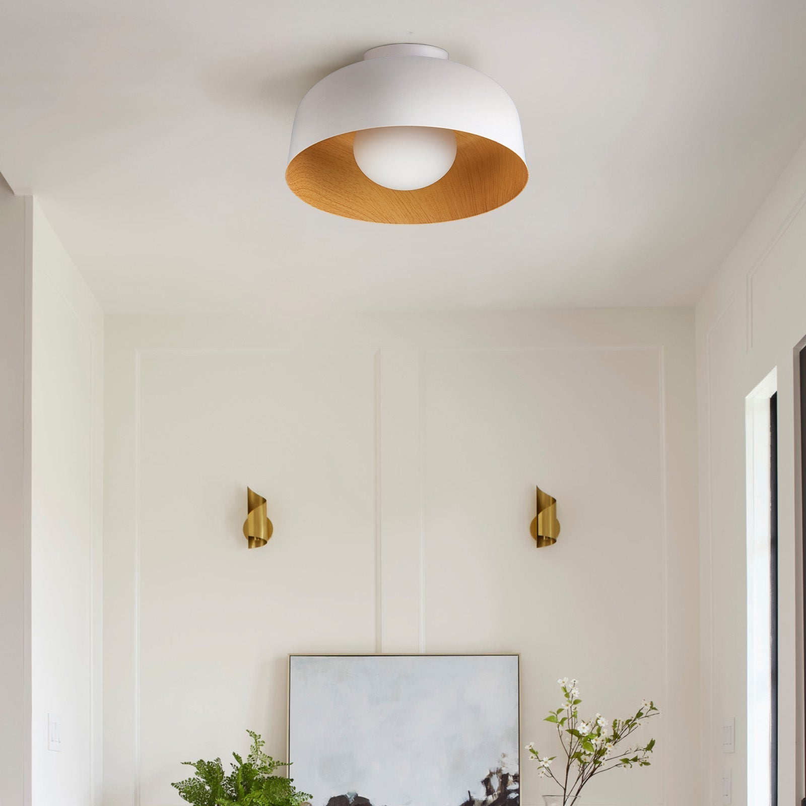 Minimalistische Plafondlamp Zwart met G9 Fitting – Elegante LED Plafonnière voor Slaapkamer en Eetkamer 3
