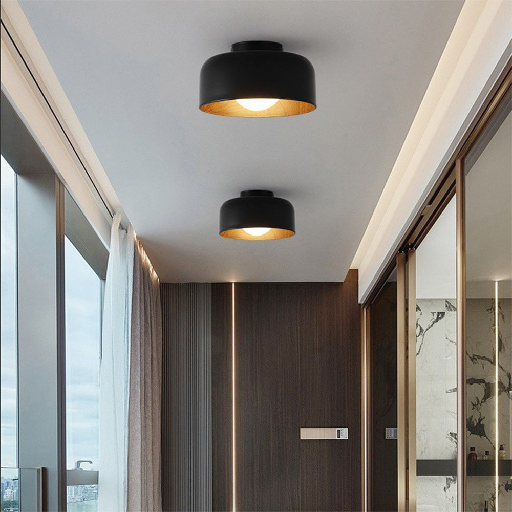 Minimalistische Plafondlamp Zwart met G9 Fitting – Elegante LED Plafonnière voor Slaapkamer en Eetkamer 9