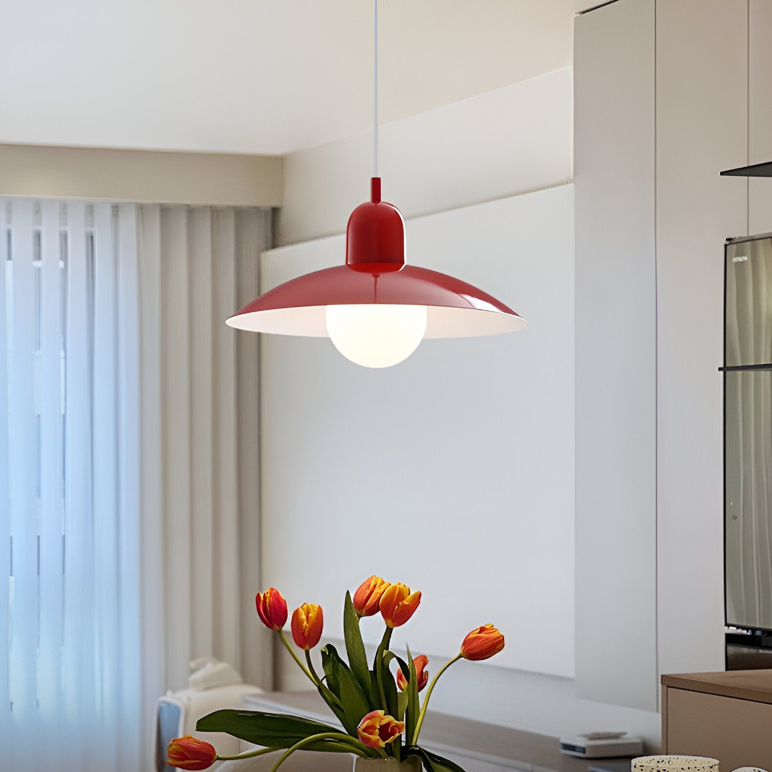 Moderne Hanglamp Zwart met Verstelbare Hoogte voor Eettafel en Woonkamer 1