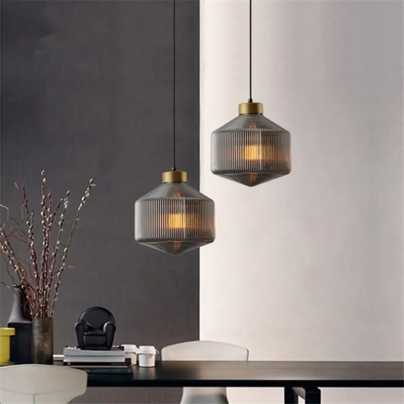 Moderne Hanglamp met Glas en LED Verlichting voor Woonkamer en Eettafel 4