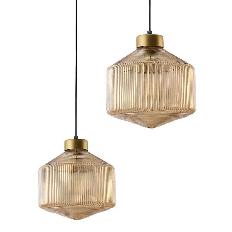 Moderne Hanglamp met Glas en LED Verlichting voor Woonkamer en Eettafel 5