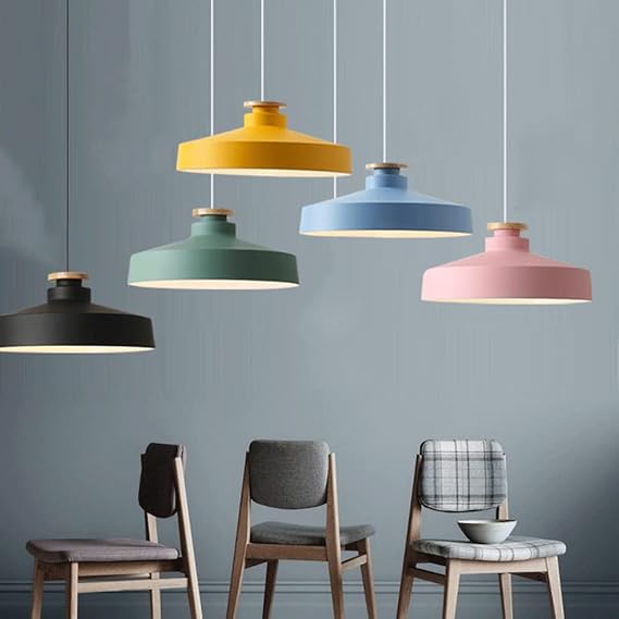 Moderne Hanglamp met Kleurrijk Ontwerp voor Eettafel en Hoogwaardige Materialen 8