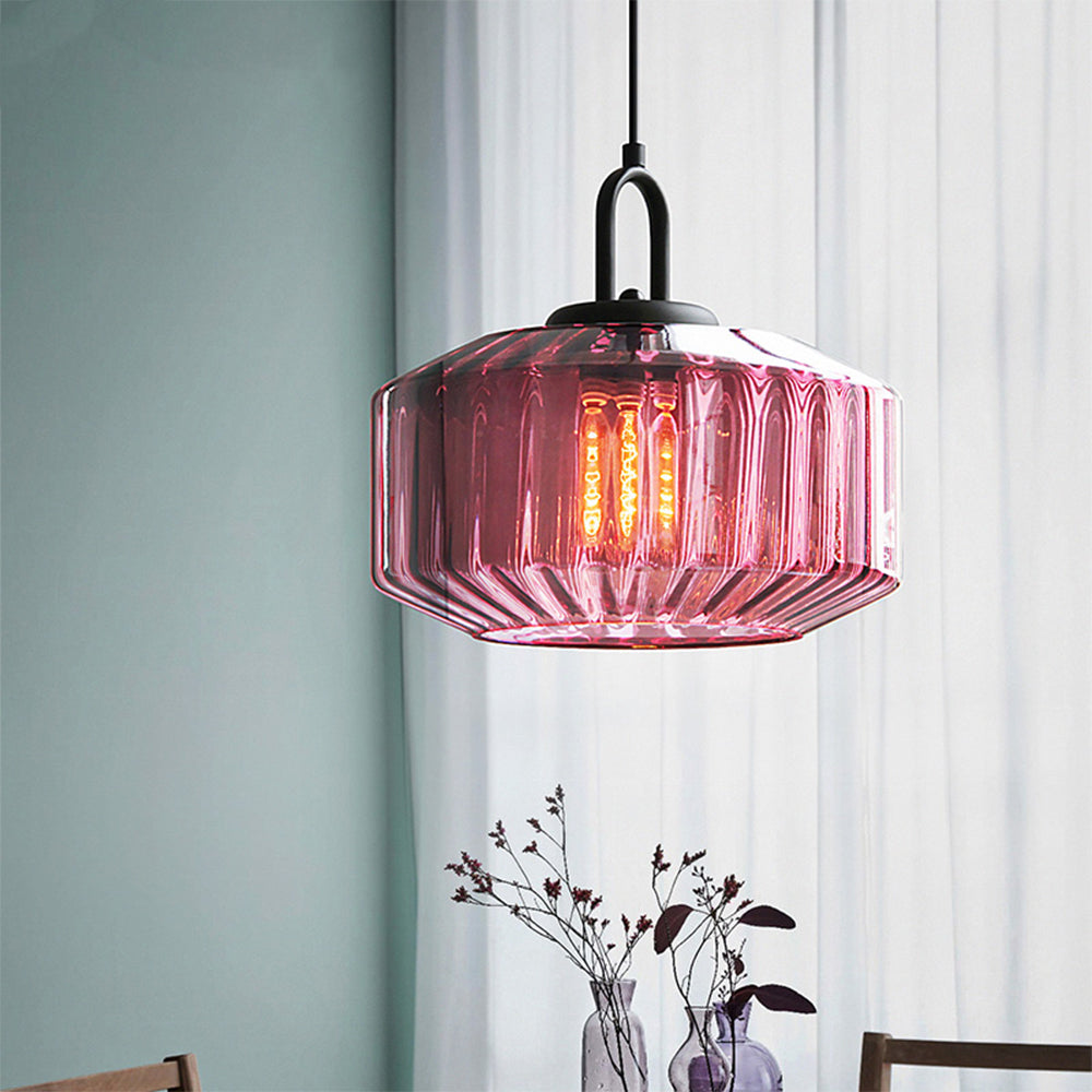 Moderne Hanglamp voor Eettafel - Elegante Glas en Metaal Eetkamer Lamp met Warme Verlichting 9