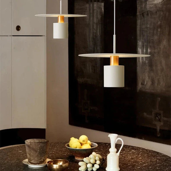 Moderne Hanglamp voor Eettafel met Minimalistisch Ontwerp en Dynamische Lijnen 5