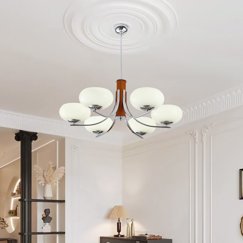 Moderne Kroonluchter met 3 of 5 Lichten – Minimalistisch Ontwerp voor Woonkamer en Eetkamer 11