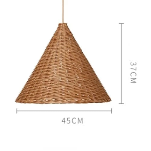 Moderne Kroonluchter van Bamboe en Rattan - Natuurlijke Elegantie voor Elke Ruimte 8