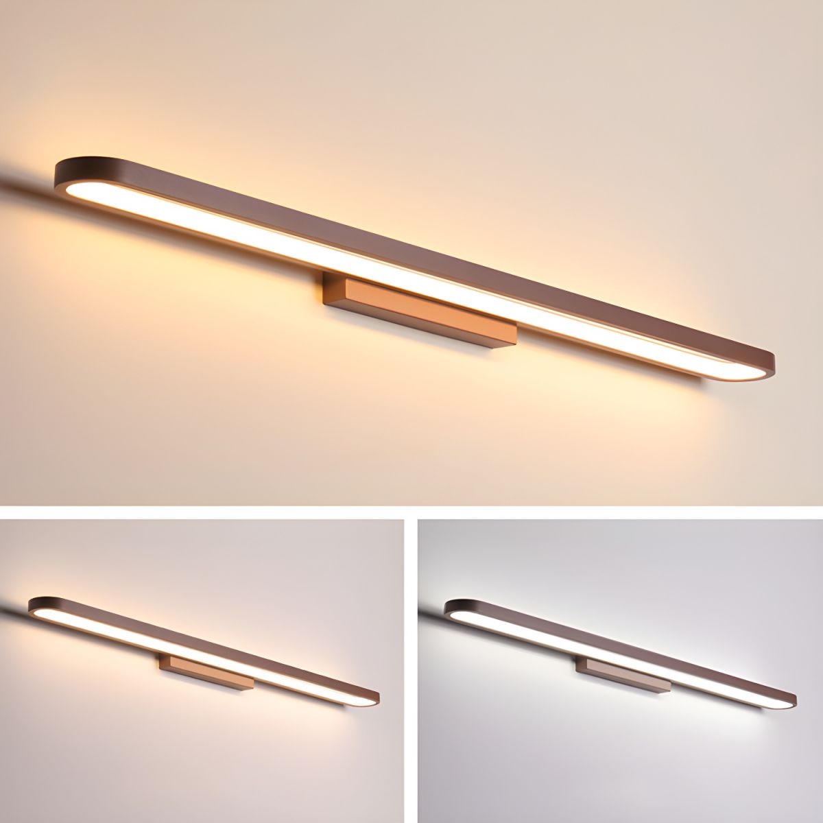 Moderne LED Wandlamp van Acryl met Minimalistisch Ontwerp voor Badkamer 6