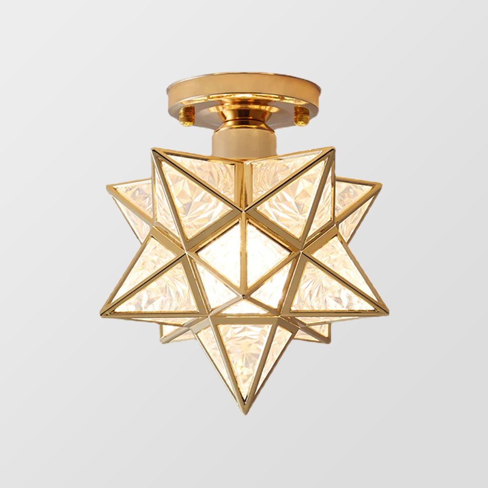Moderne Plafondlamp Starlight met E27 Fitting – Stijlvolle Plafonniere voor Slaapkamer en Woonkamer 2