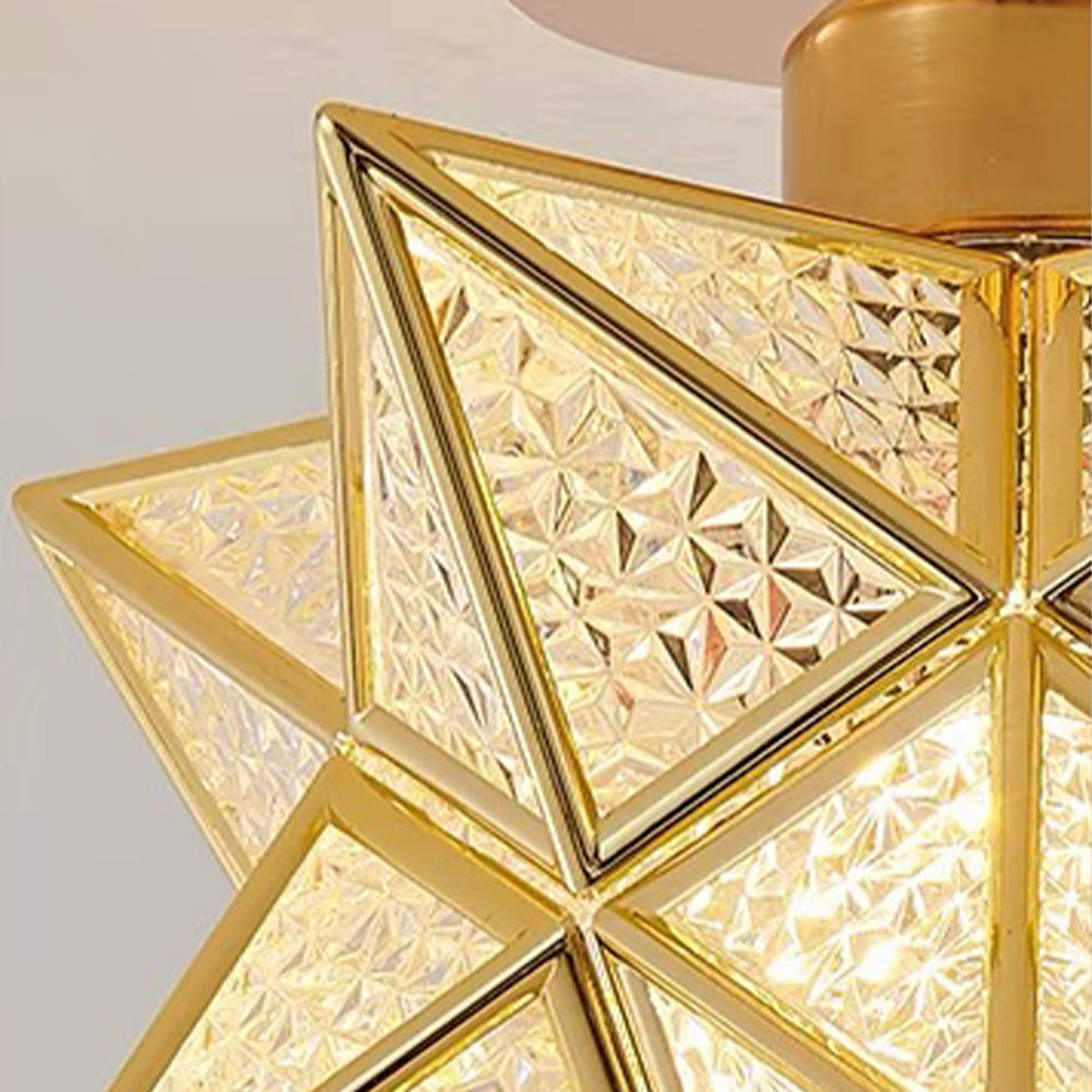 Moderne Plafondlamp Starlight met E27 Fitting – Stijlvolle Plafonniere voor Slaapkamer en Woonkamer 5
