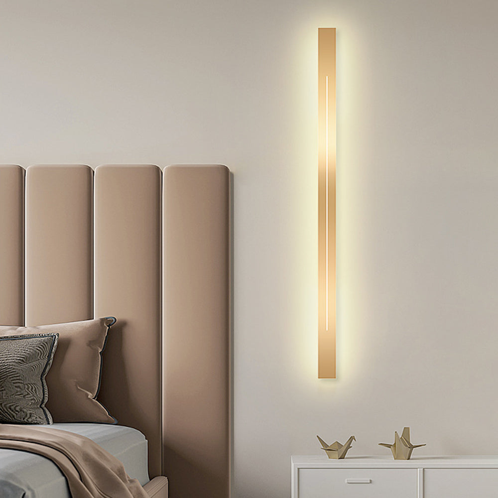 Moderne Wandlamp Zwart en Goud met Dimbare LED Verlichting voor Binnengebruik 5