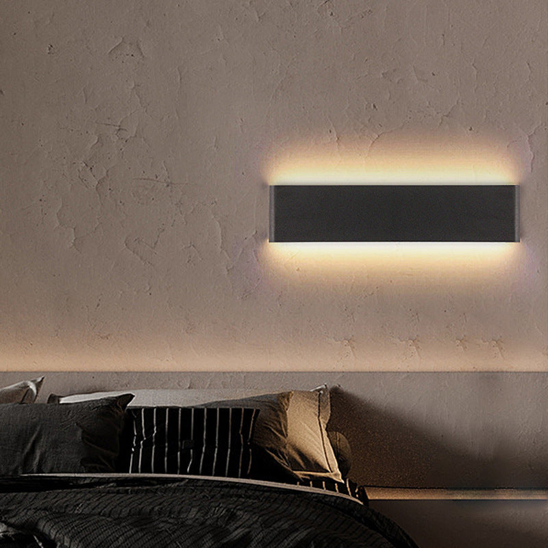 Moderne Wandlamp Zwart met Energiezuinige LED en Minimalistisch Ontwerp 2