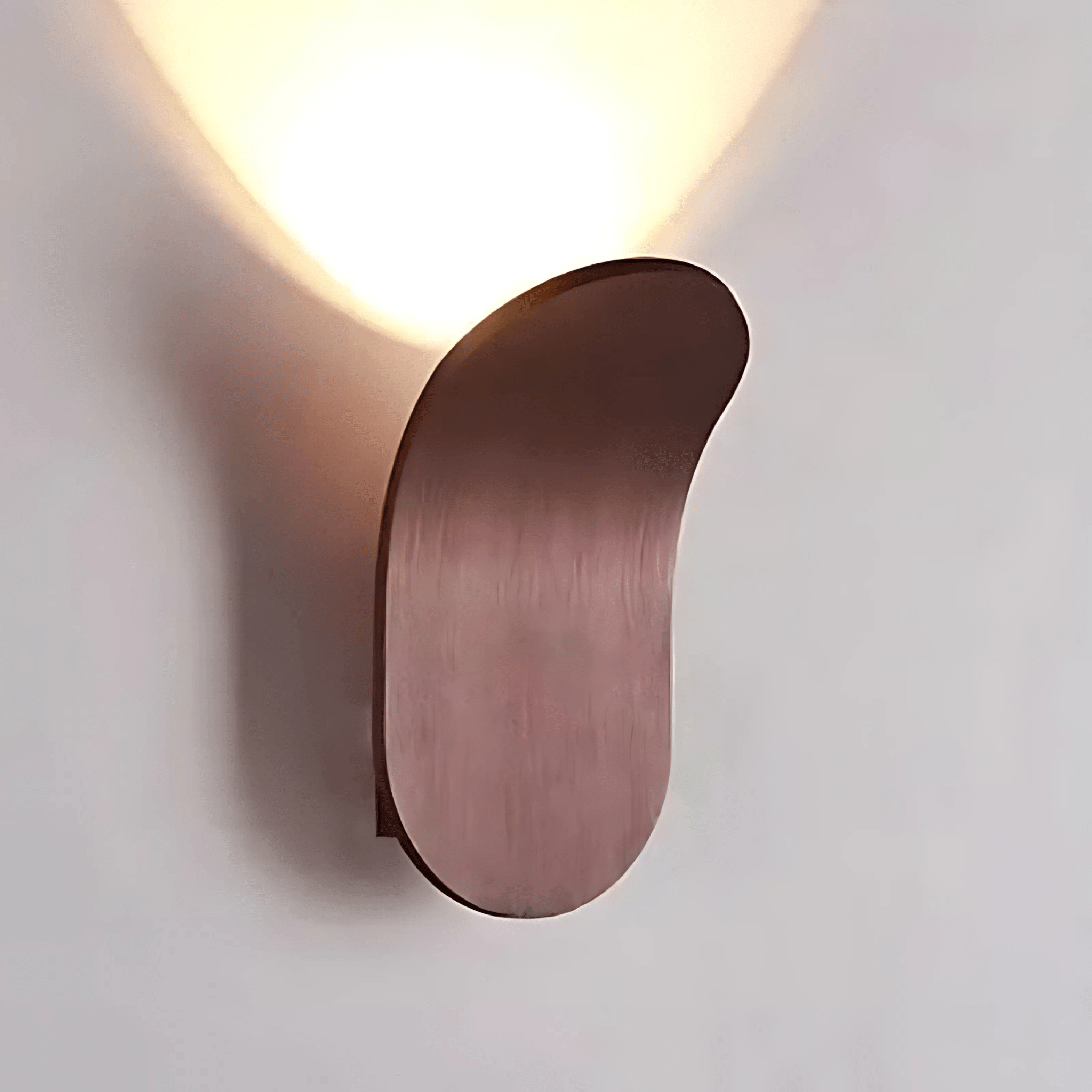 Moderne Wandlamp Zwart met Gebogen Metaal en LED Verlichting voor Binnen - Kallio Design 9
