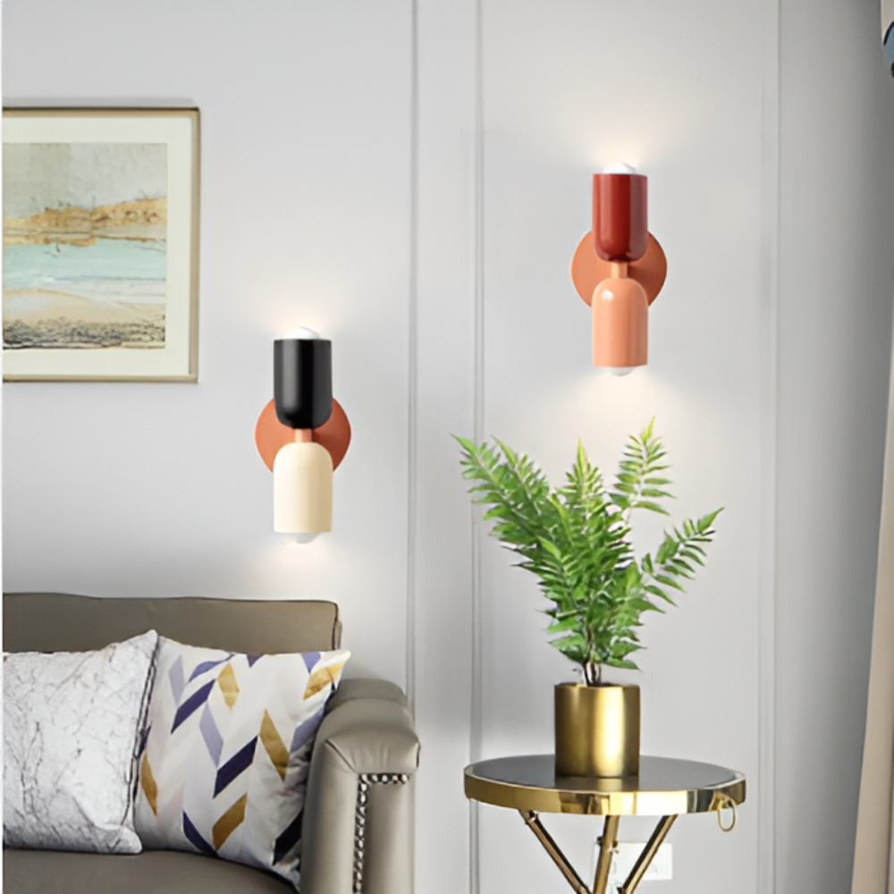 Moderne Wandlamp Zwart met LED Verlichting – Energiezuinige Muurlamp voor Binnengebruik 2