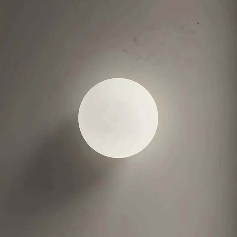 Moderne Wandlamp van Melkglas met Cirkelvormig Ontwerp voor Binnenverlichting – Zachte Verlichting 3