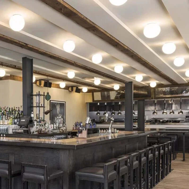 Moderne Wandlamp van Melkglas met Cirkelvormig Ontwerp voor Binnenverlichting – Zachte Verlichting 5