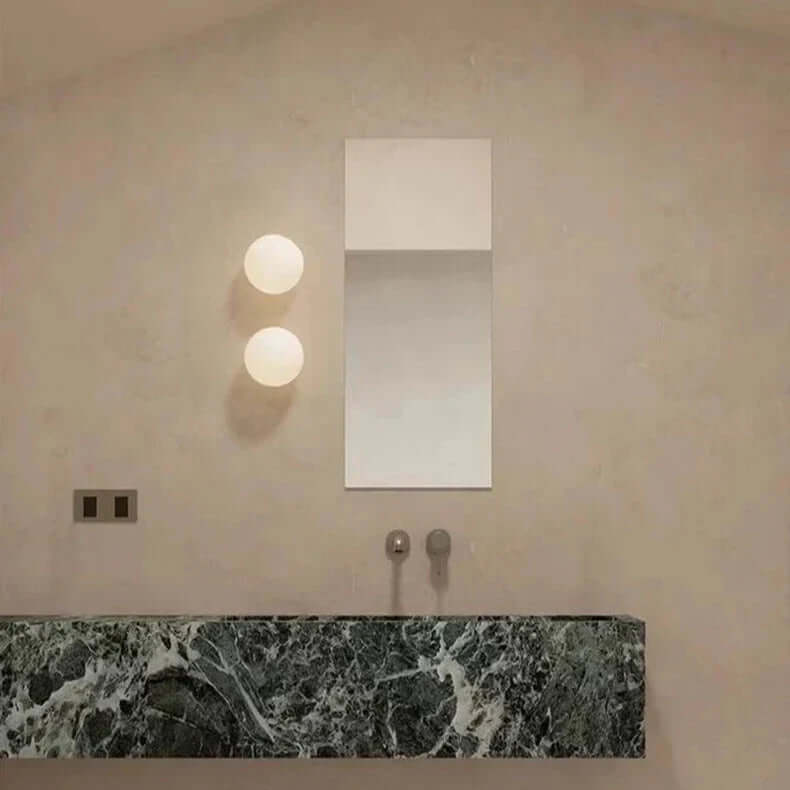 Moderne Wandlamp van Melkglas met Cirkelvormig Ontwerp voor Binnenverlichting – Zachte Verlichting 6