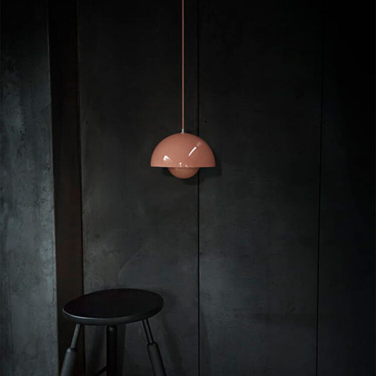 Noordse Hanglamp voor Eettafel en Woonkamer – Semicircle Koepel Lamp met Verstelbare Lengte 8