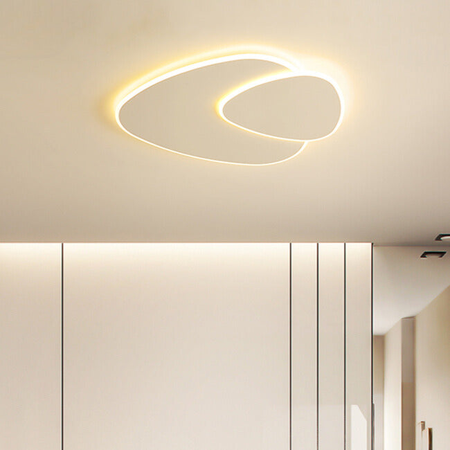 Plafondlamp met Elliptisch Ontwerp en LED Verlichting voor Slaapkamer 0