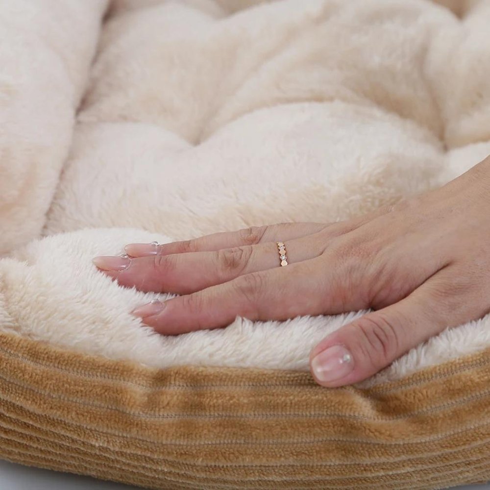 Pluche Hondenbed voor Ultiem Comfort – Antislip en Ondersteunend 2