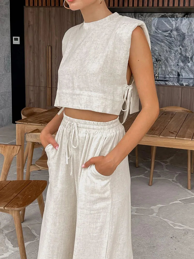 Casual Dames Co-ord Set Zilver Auralie