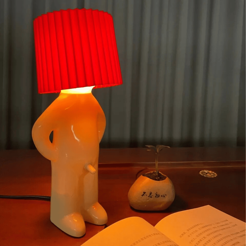 Speels Nachtlampje met LED Verlichting en Draagbaar Ontwerp voor Slaapkamer en Baby kamer 0