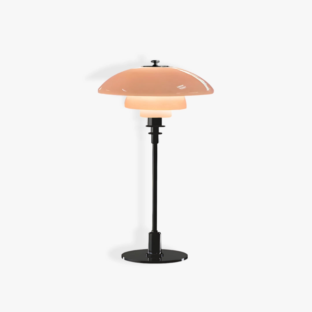 Tafellamp Zwart & Goud - Modern Glazen Tafellamp voor Binnenruimtes, Minimalistisch Ontwerp 12