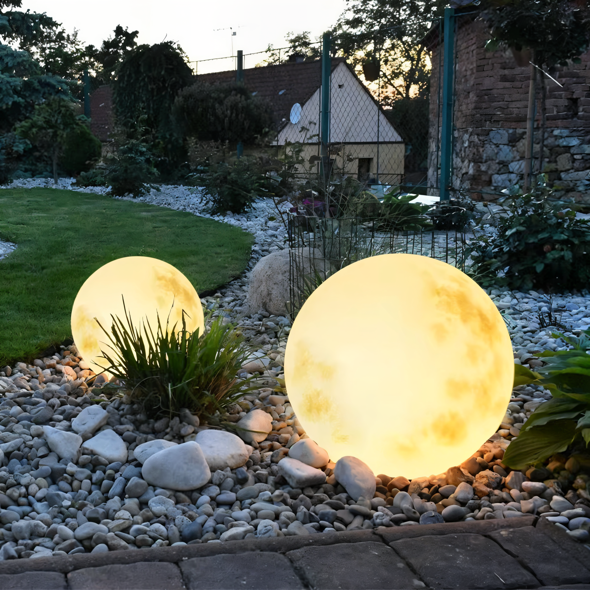 Tuinverlichting met Maanontwerp en Efficiënte Solar LED Technologie 2