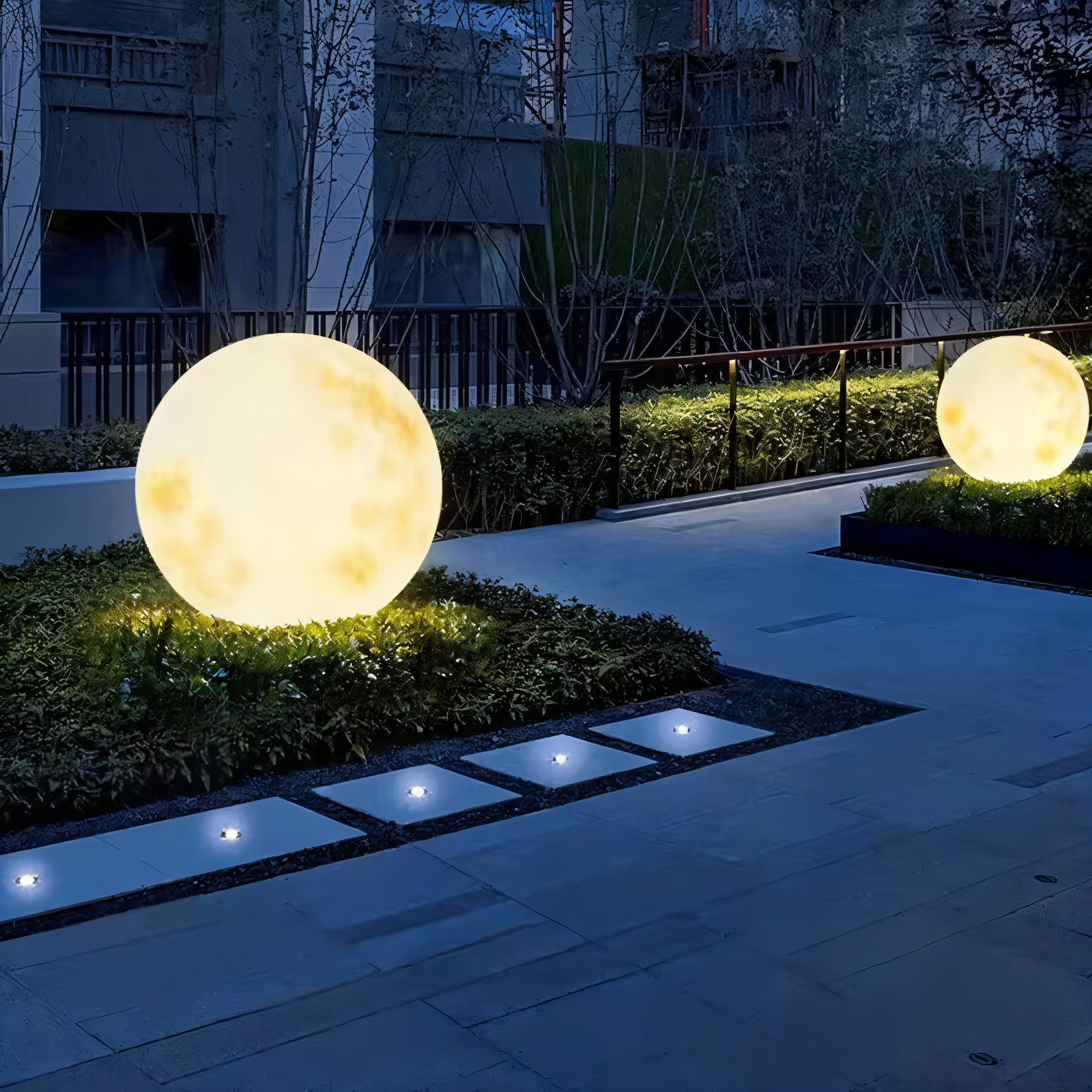 Tuinverlichting met Maanontwerp en Efficiënte Solar LED Technologie 4