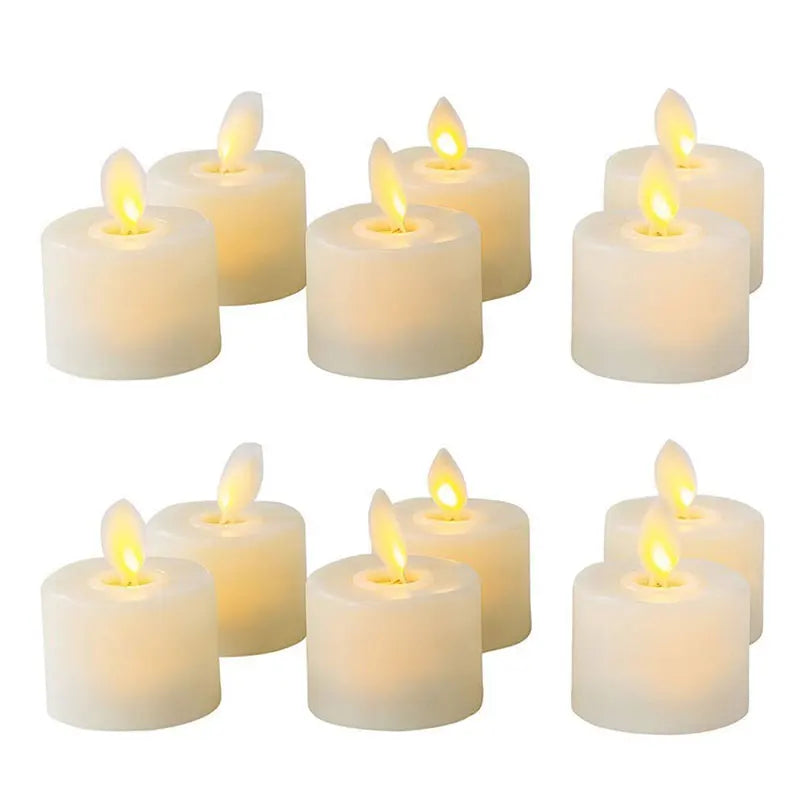 Vlamvrij LED Licht met Afstandsbediening en Fladderend Effect – Ideaal voor Woningdecoratie 8