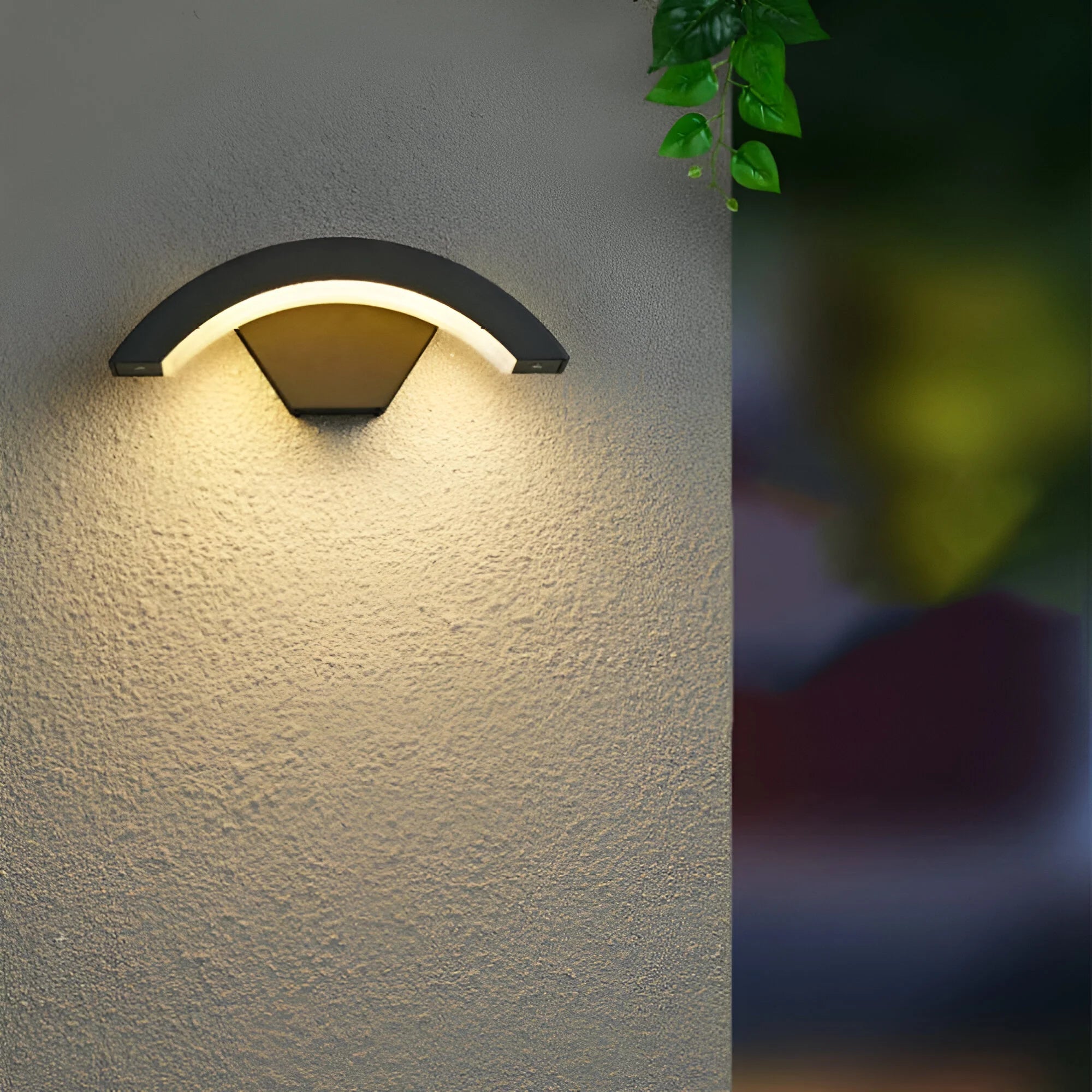 Bewegingssensor Buiten Wandlamp met Energiebesparende Functie - LED Buitenverlichting voor Tuin en Ingang 0