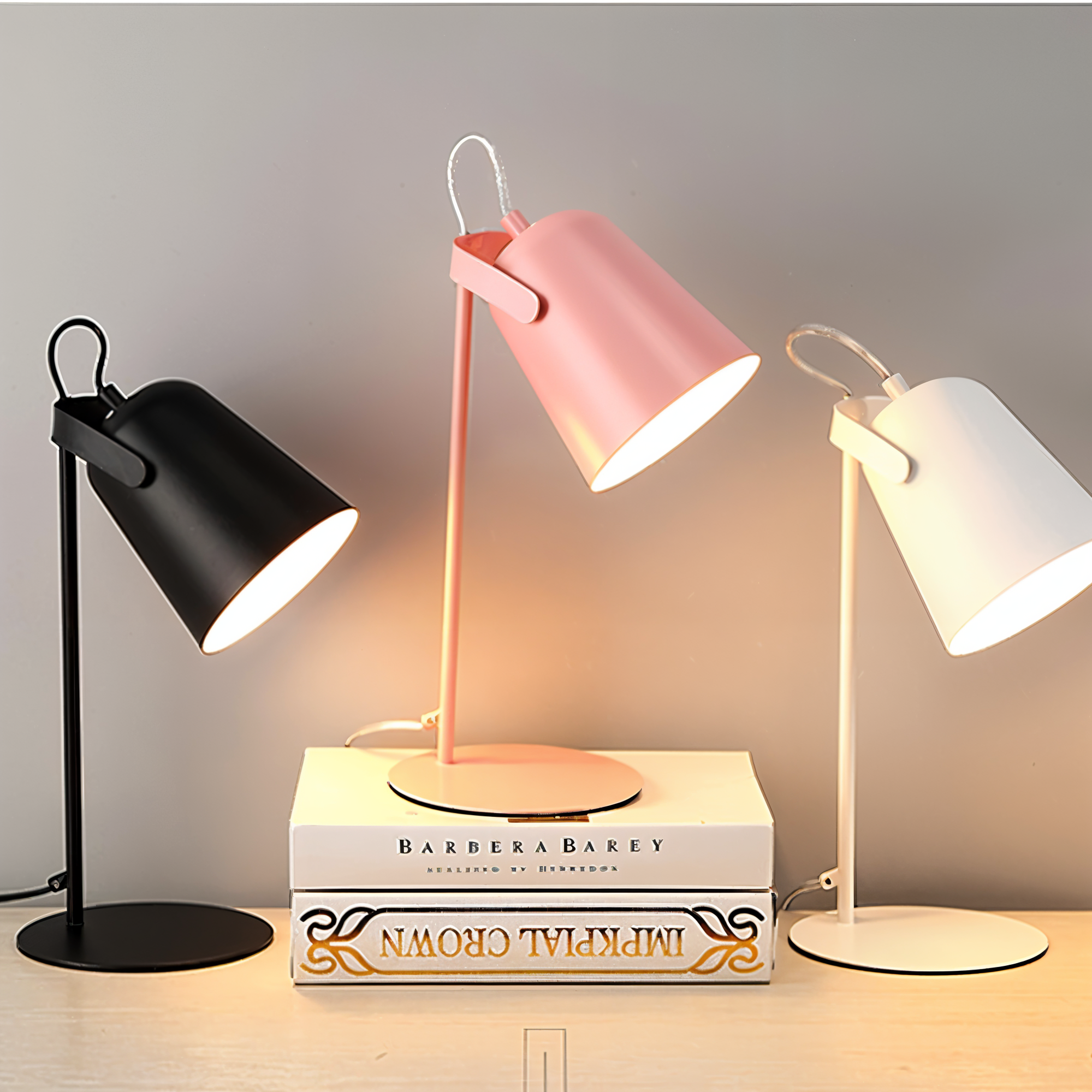 Bureaulamp LED met Verstelbare Arm en Kleurrijk Design 6