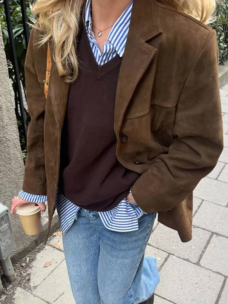 Dames Blazer met Tijdloos Ontwerp en Ultra-Zachte Stof 3