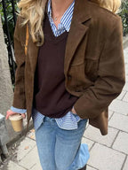 Dames Blazer met Tijdloos Ontwerp en Ultra-Zachte Stof 3